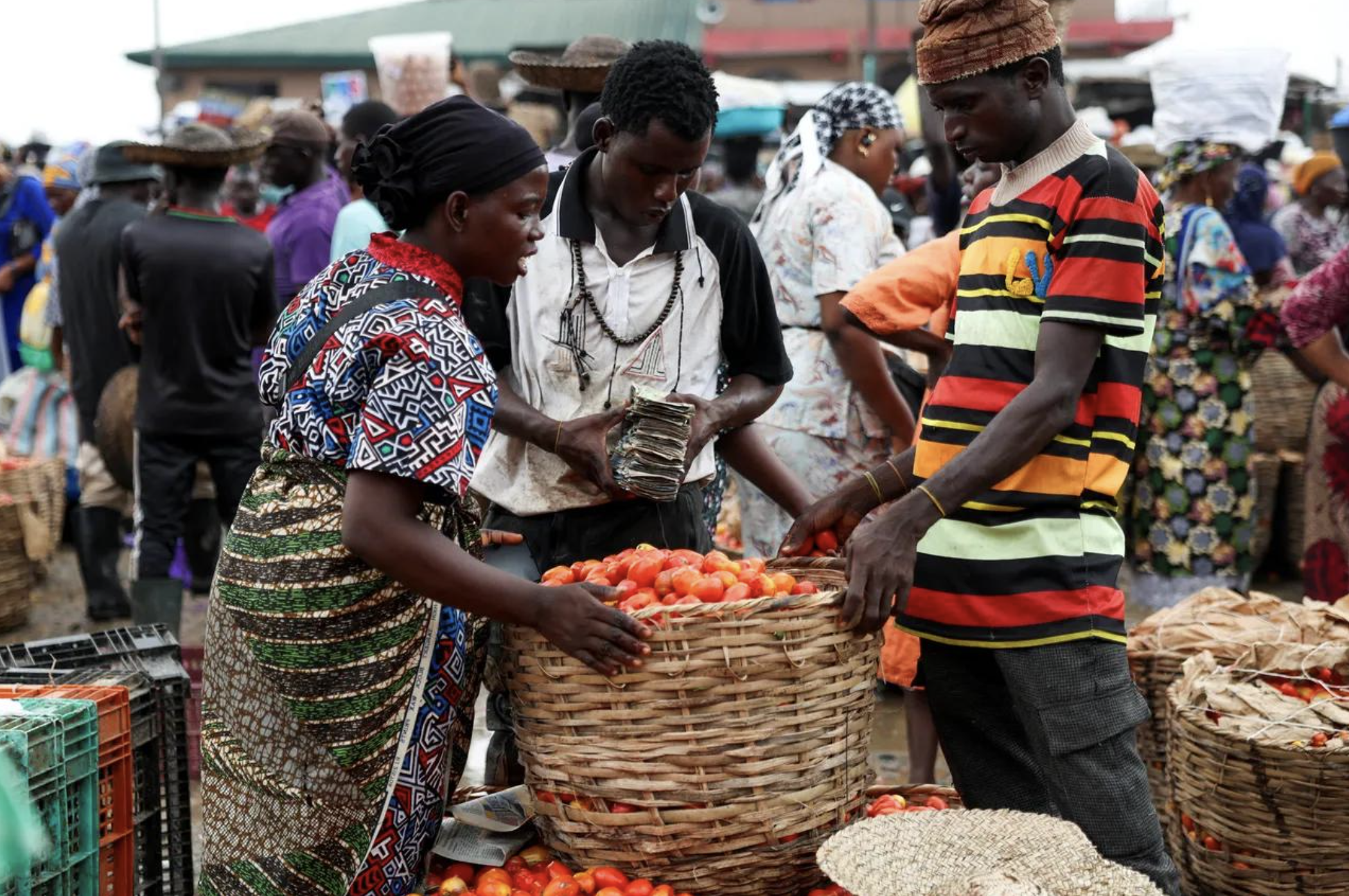 Nigeria's Inflation Drops to 14.63% as Food Prices Continue to Pressure Households
